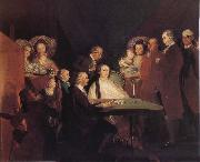 Francisco Goya The Family of the Infante Don luis oil on canvas